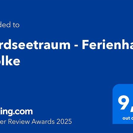 Nordseetraum - Ferienhaus Wolke Friedrichskoog Esterno foto