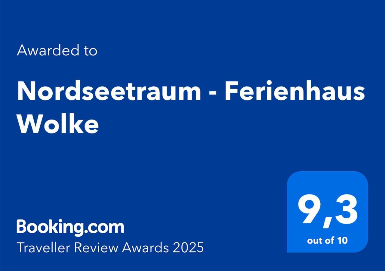 Nordseetraum - Ferienhaus Wolke Friedrichskoog Esterno foto